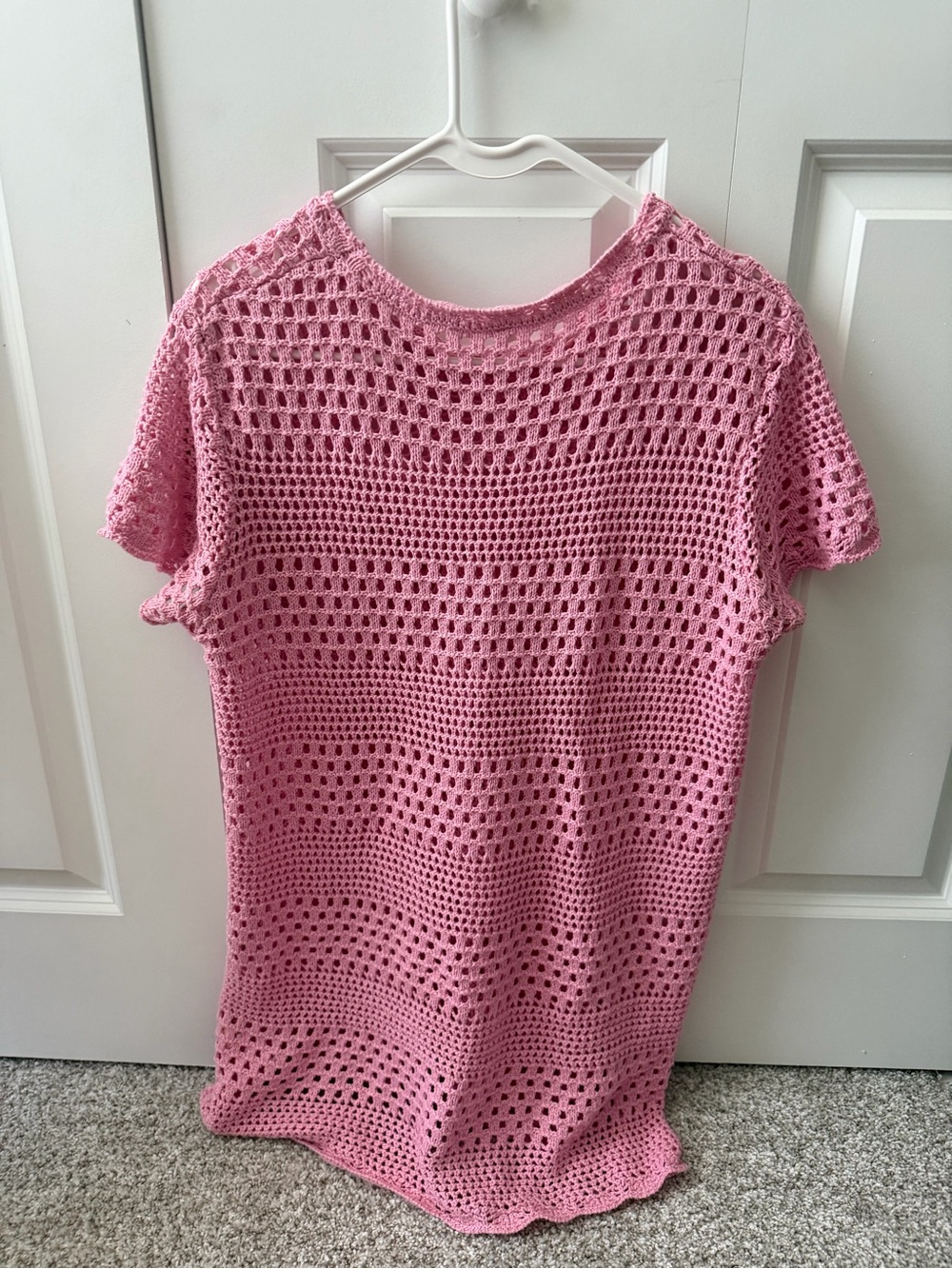 Crochet knit style swim cover up - Picture 4 of 4